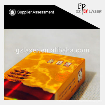 Hologram plastic bopp metalized film for cigarette wrapping